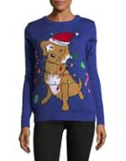 By Design Dog Santa Hat Sweater