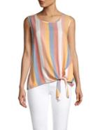 Beach Lunch Lounge High Tide Knot-hem Top