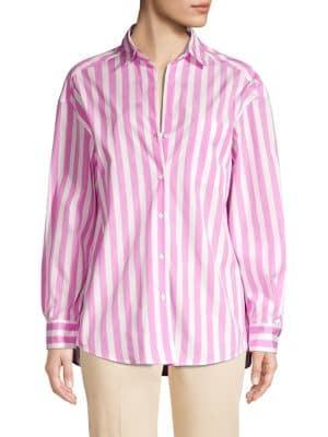 Weekend Max Mara Bembo Stripe Poplin Shirt