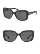 Ralph By Ralph Lauren Eyewear 55mm Glitter Rectangular Sunglasses