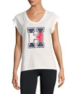 Tommy Hilfiger H Graphic Flare-sleeve Tee