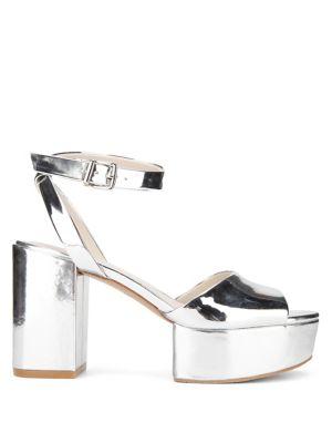 Kenneth Cole New York Pheonix Metallic Platform Sandals