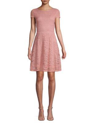 Vero Moda Short-sleeve Lace Dress