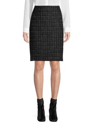 Karl Lagerfeld Paris Tweed Pencil Skirts