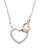 Dogeared Sterling Silver Heart Pendant Necklace