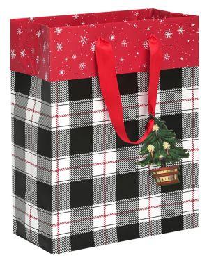 Anna Griffin Plaid Cub Gift Bag
