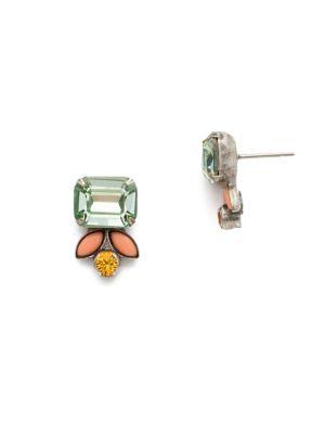 Sorrelli Vivid Horizons Zinnia Crystal Earrings