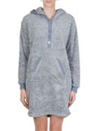 Claudel Comfort & Co Hooded Fleece Sweater Dress