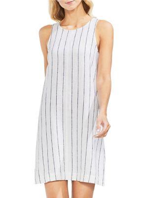 Vince Camuto Sleeveless Pinstripe Shift Dress