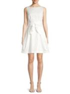 Vince Camuto Eyelet Cotton Fit-&-flare Dress