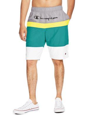 Champion Colorblocked Woven Shorts