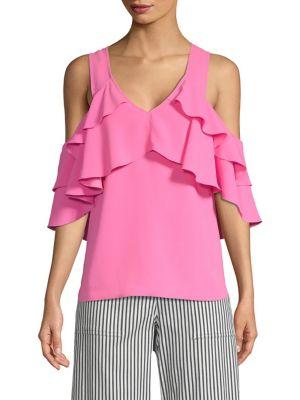 Trina Turk Sebastapol Ruffle Top