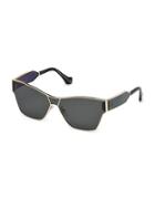 Balenciaga 67mm Square Sunglasses