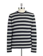 Michael Kors Striped Cotton Sweater