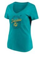 Majestic Miami Dolphins Nfl Break Free Cotton Jersey Tee