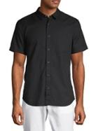 John Varvatos Star U.s.a. Short-sleeve Button-front Shirt