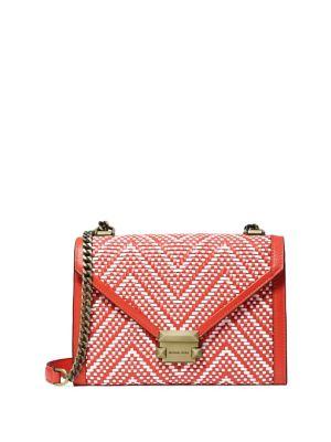 Michael Michael Kors Large Whitney Woven Shoulder Bag