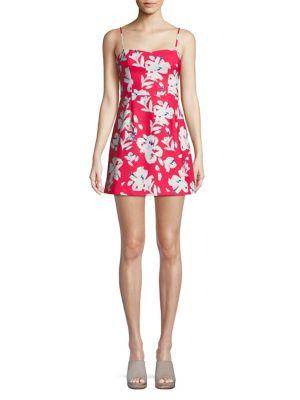 French Connection Alba Printed Sweetheart Sheath Dress