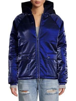 Askya Raglan-sleeve Puffer Jacket