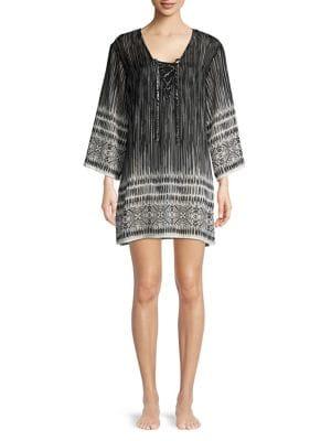 J Valdi Coastline Lace-up Tunic