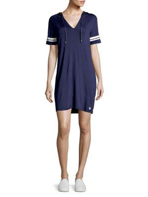 Michael Michael Kors Hooded Shift Dress