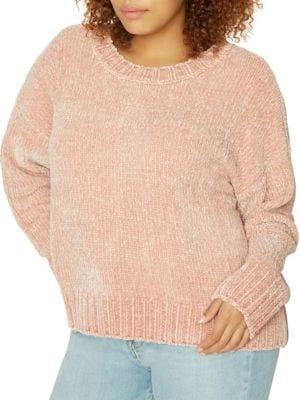 Sanctuary Plus Chenille Knit Pullover