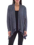 B Collection By Bobeau Cozy Draped Open Cardigan