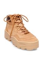 Steve Madden Rockie Leather Hiker Boots