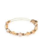 Alex And Ani Honey Illusion Beaded Bangle Bracelet