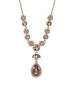 Givenchy Rose Goldtone Crystal Y-shaped Necklace