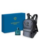 Versace Eros Eau De Toilette Spray And Backpack Set - 116.00 Value