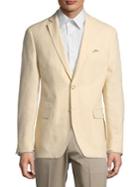 Tallia Orange Notch Mason-fit Linen Suit Jacket