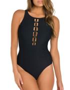 Amoressa Malliot Solid Contemporary-fit One-piece
