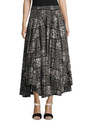Context Animal Print Skirt
