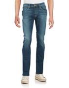 Hudson Jeans Faded Straight-leg Jeans