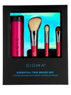 Sigma Beauty Essential 3-piece Brush Set