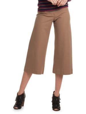 Trina Turk Casa Mexico Cropped Tailor Pants
