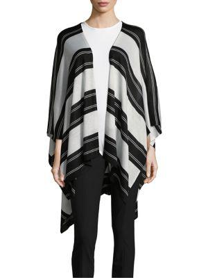 Lauren Ralph Lauren Multi-stripe Ruana