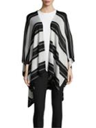 Lauren Ralph Lauren Multi-stripe Ruana