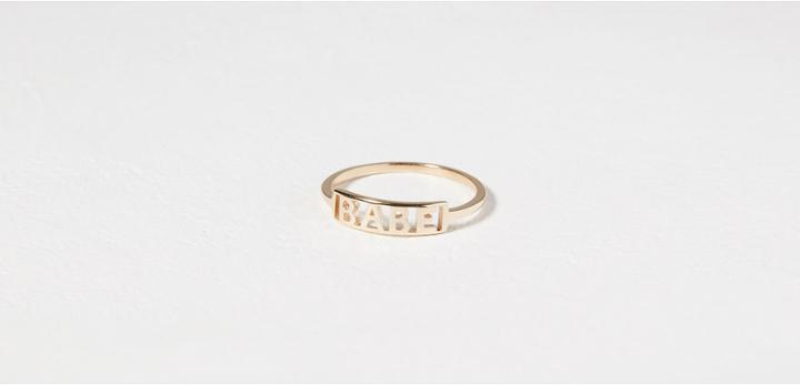 Lou & Grey Winden Babe Ring In Silver- Size 7