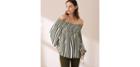 Lou & Grey Crisscross Smocked Top
