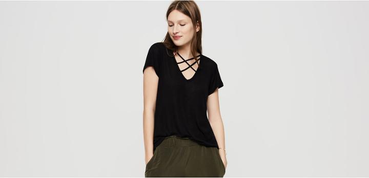 Lou & Grey Lna Triple Cross Tee