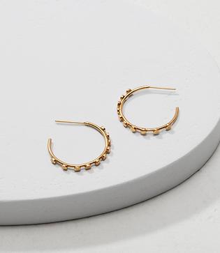 Lou & Grey 31 Bits Samba Hoop Earrings