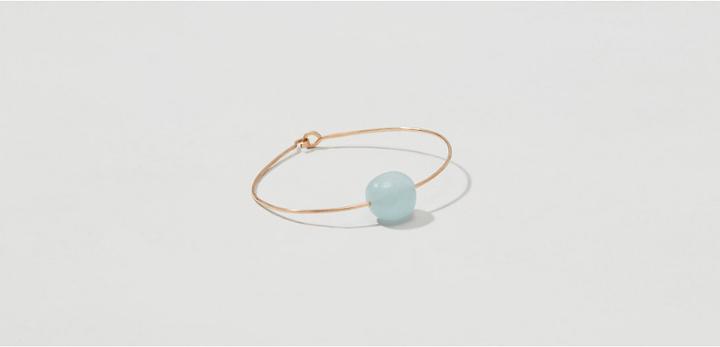 Lou & Grey Mary Macgill Aquamarine Cuff Bracelet