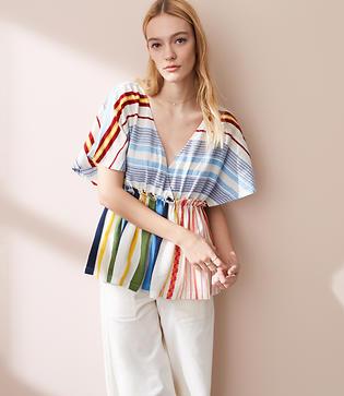 Lou & Grey Fiesta Stripe Top