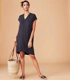 Lou & Grey Signaturesoft Double V Dress