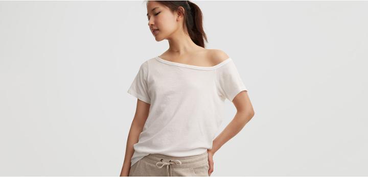 Lou & Grey Weho Off The Shoulder Slouchy Tee