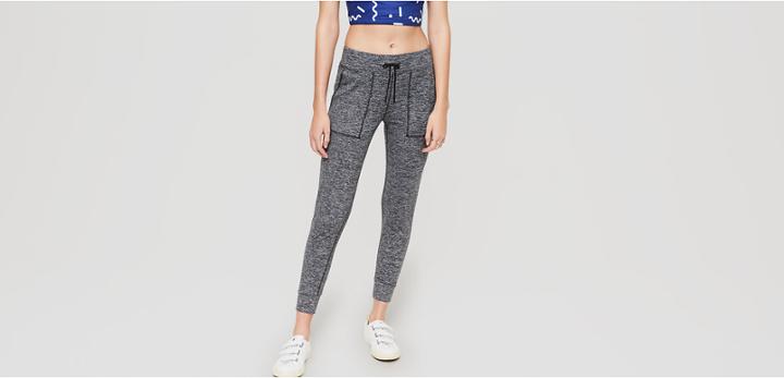 Lou & Grey Brushed Streeeetch Jogger Leggings