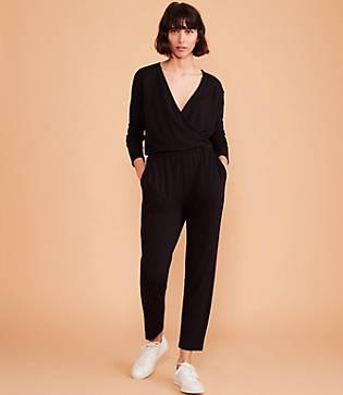 Lou & Grey Signaturesoft Plush Crossover Jumpsuit