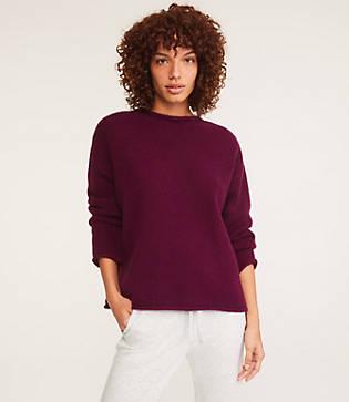 Lou & Grey Cashmere Pointelle Sweater